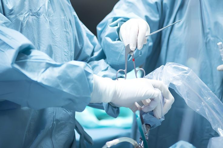 Ein Bild welches bei einer Operation aufgenommen wurde