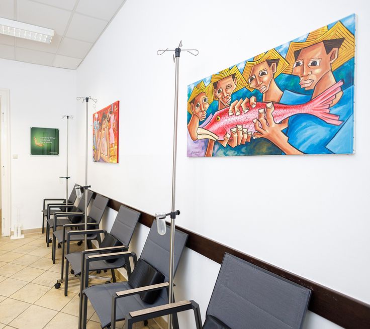 Das Wartezimmer der Ordination